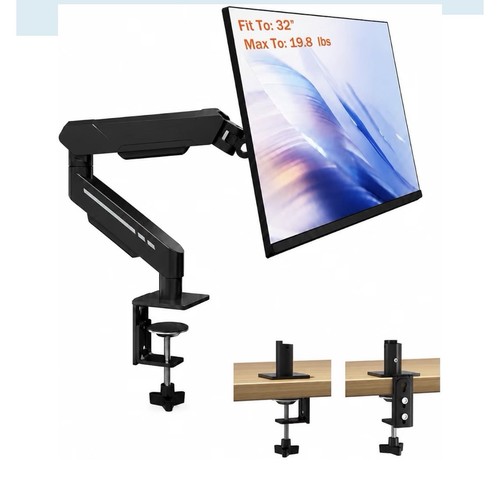 New single monitor desk mount - new!,