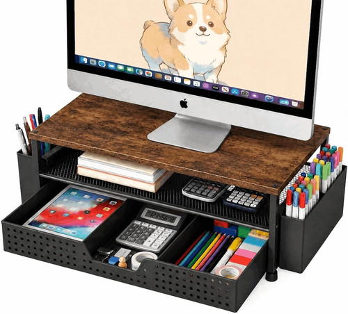 Desk organizer and - desk,