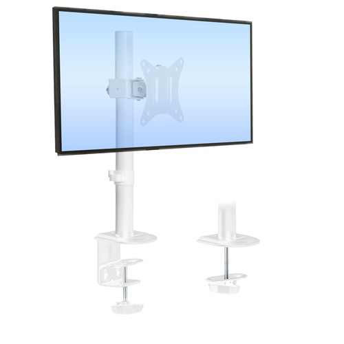 Mount white single monitor - mount-it!,