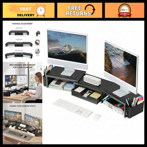 Dual monitor stand - stand, with